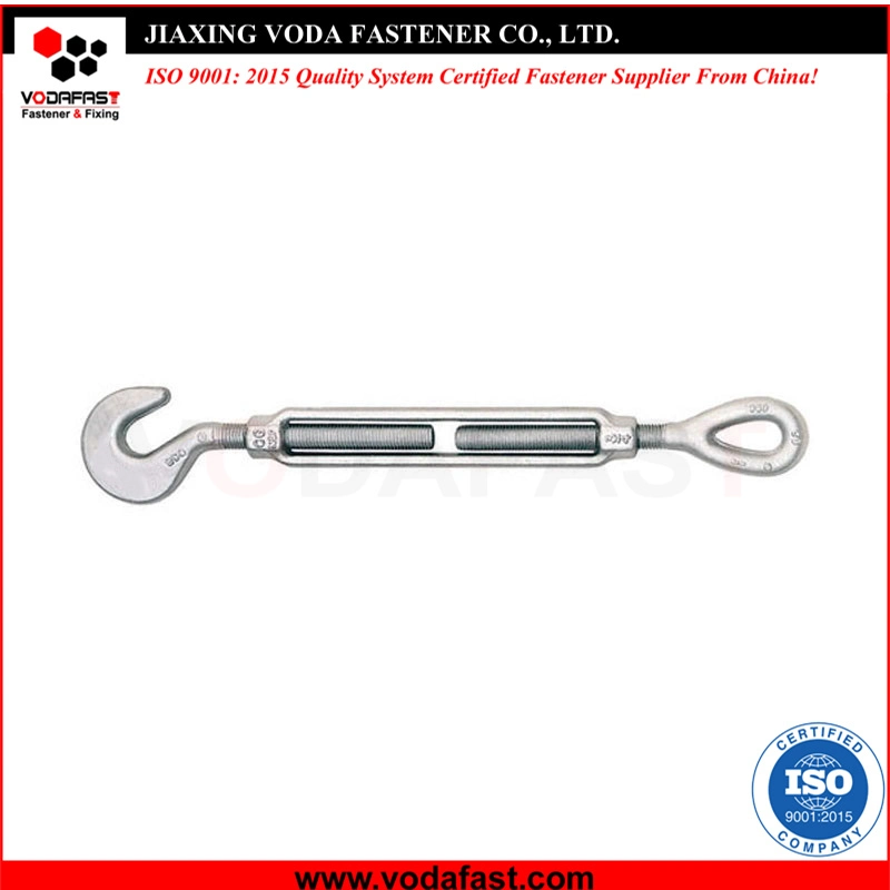 Us Type Turnbuckle with Eye Jaw Hook Stud Forged Turnbuckle Rigging DIN1480