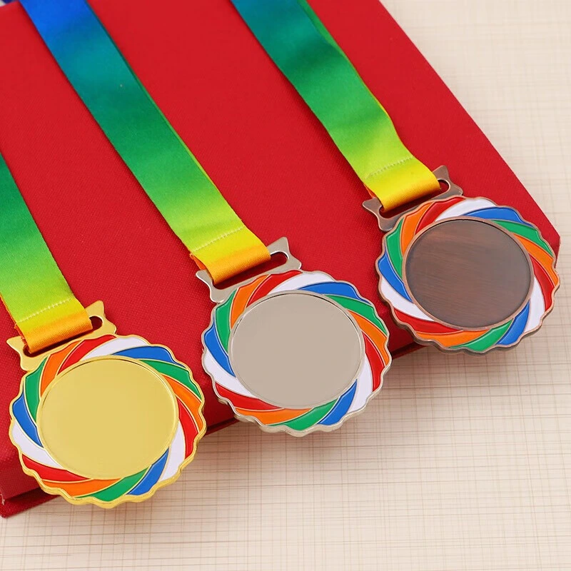 Chinese Manufacturer Jianxin Crafts Wholesale/Supplier Custom Sports Music Fishing Music Pure Copper Metal Runningmedal