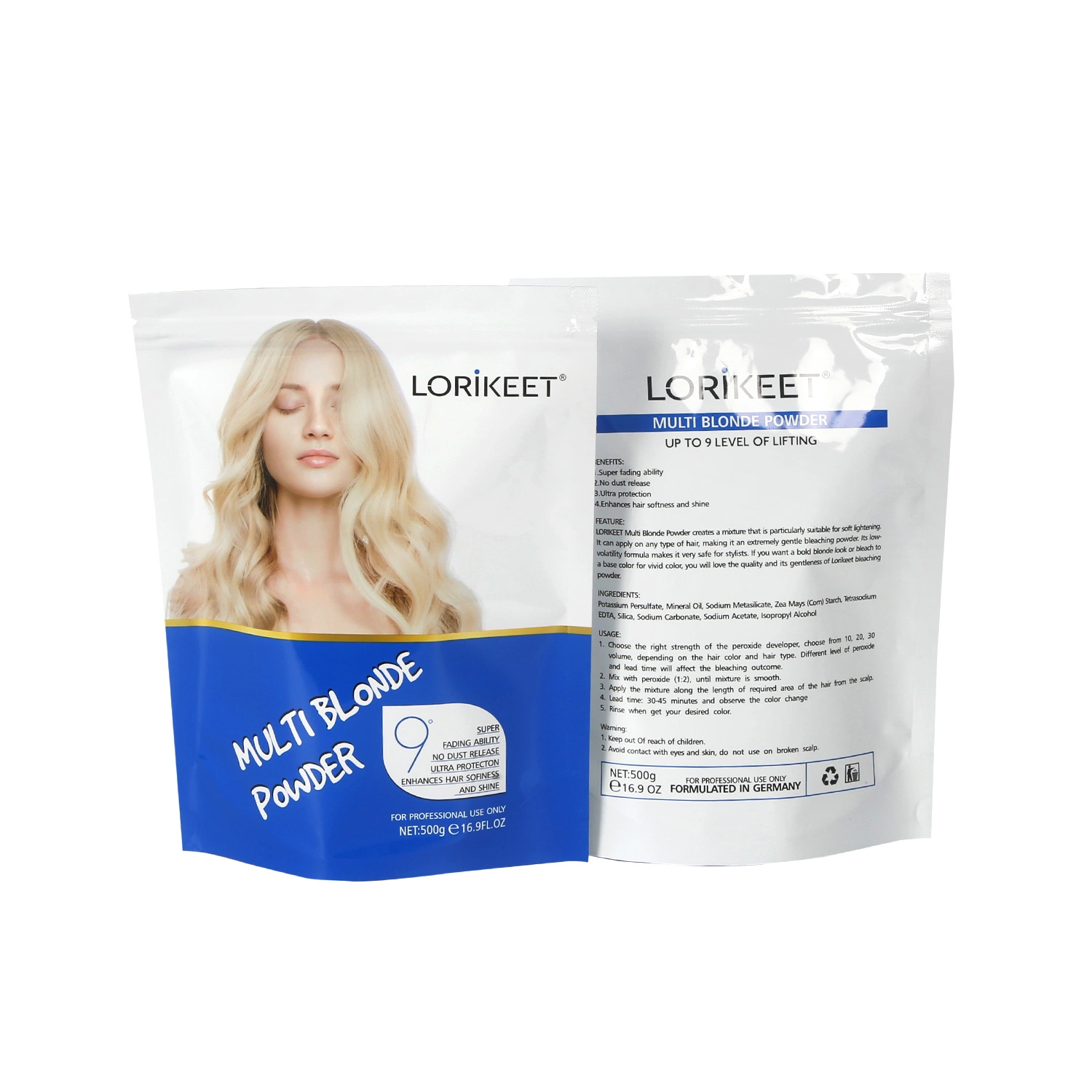 Highlight Bleaching Powder Factory Wall Quick Fade unالضرر الشعر Bleaching مسحوق