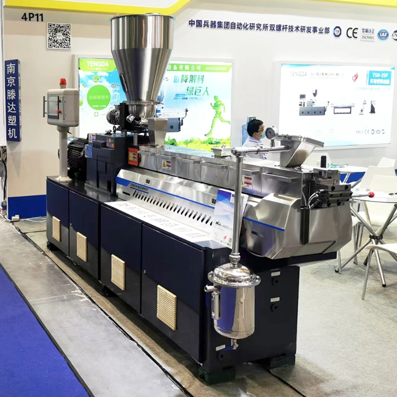 Automatic Waste Plastic Recycling Twin Screw Extrusion Machine Lab Equipment