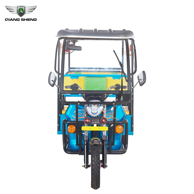 Green Power Electric Tricycle Rickshaw for Passenger Three Wheels E Trike Adults Use Cheap Price