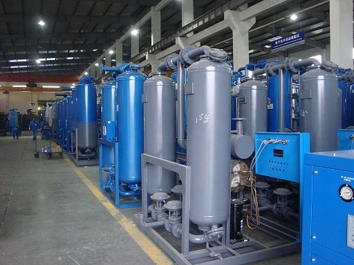 Famous Power Plant Use Large Adsorption Regeneration Desiccant Air Compressor Dryer