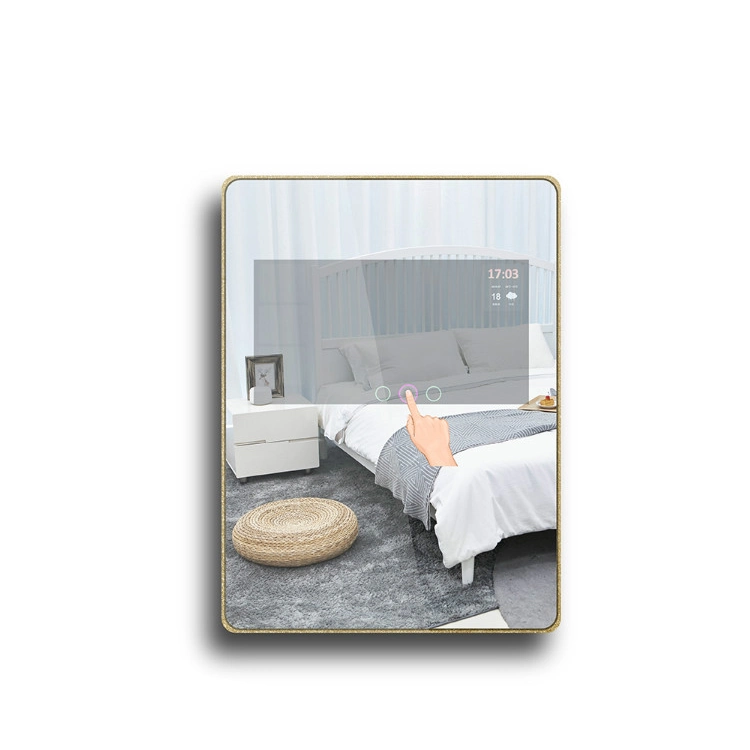 15.6 Inch CE Luxury Water Proof Illuminated Decorative Dressing Glass Bathroom Rk3288/Rk3568/Rk3399/Rk3566 Android Capacitive/Resistive/Pcap Touch Screen Mirror