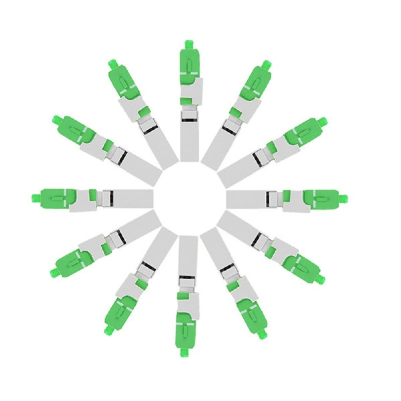 موصل كابل سريع ضوئي ألياف FTTH Sc UPC APC