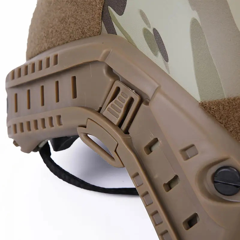 Seguridad formación rápida en casco de protección PE Tactical como base de bungee Casco de salto