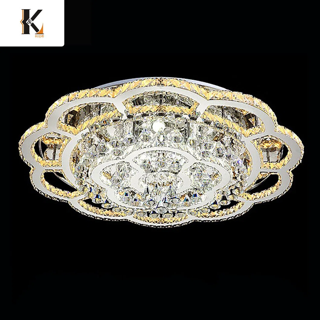 Suspension à LED cristal OEM personnalisée Chine Maria Theresa Crystal Lustres plafonnier