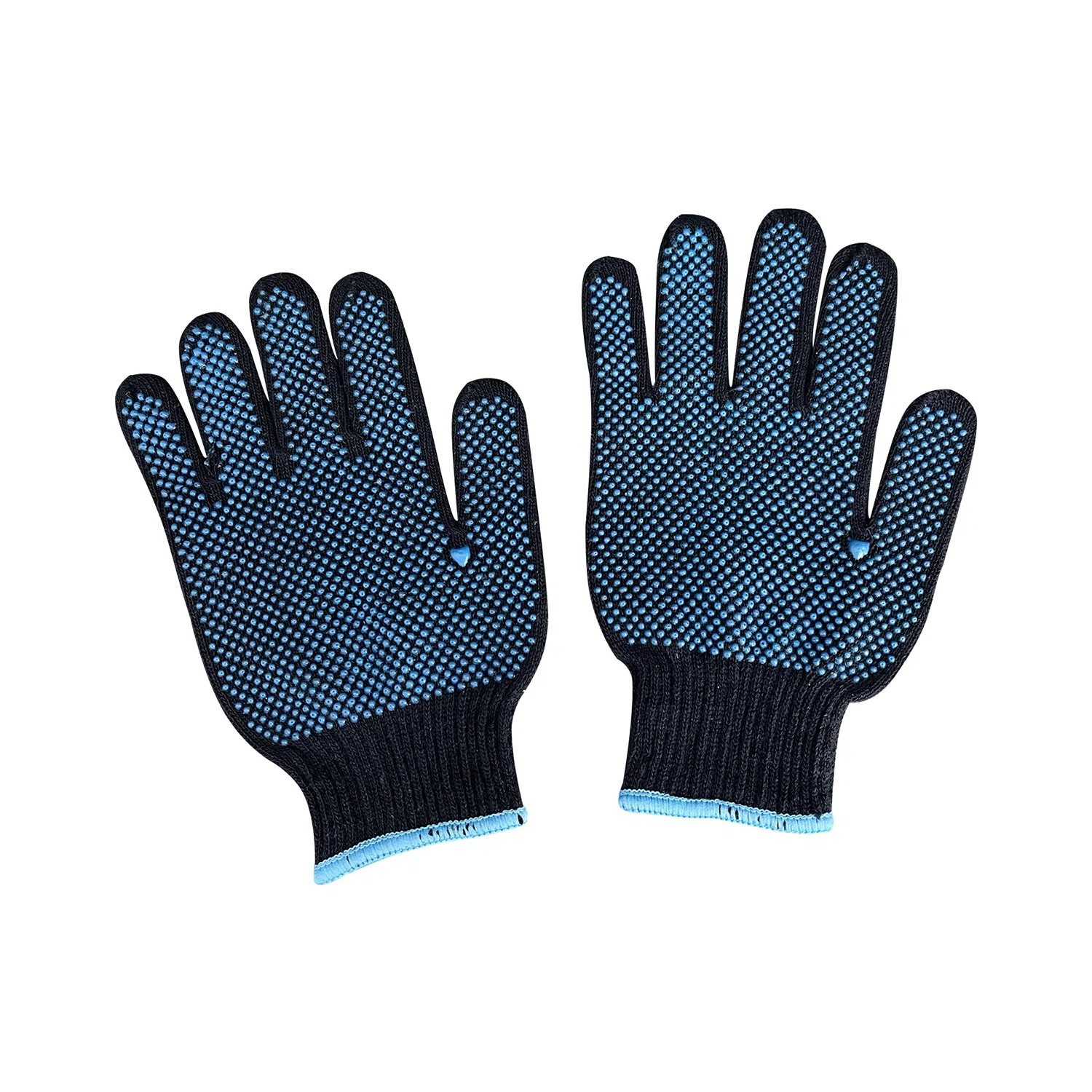 China Wholesale/Supplier 7/10/13gauge PVC/Dotted/Dots Industrial/Construction/Protective/Protection Guante Safety Work/Working Cotton Knit/Knitted Price Gloves