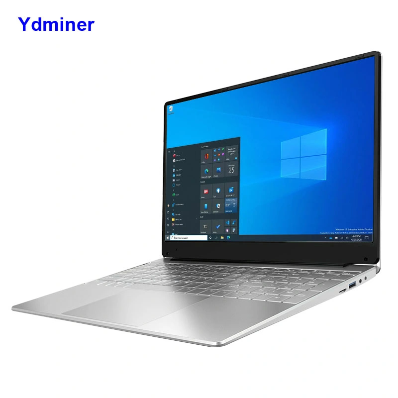Tragbare Laptops Kunststoff und Stahl PC Notebook-Computer 15,6 Zoll Mit Window 10 yd-Lp16