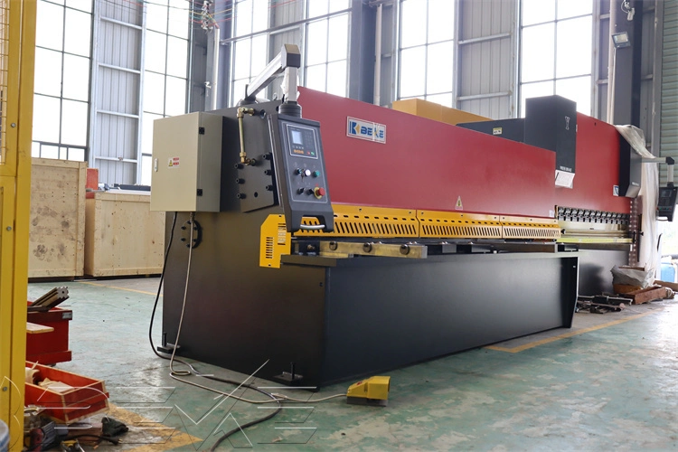 China Manufacturer Auto Control CNC Metal Sheet Swing Beam Shearing Machine Steel Cutter Machine