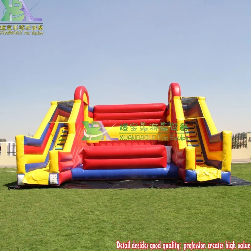 Inflatable Gladiator Jousting Arena Giants Inflatable Battle Zone Bouncy Slide Jousting Balance Challenge Game