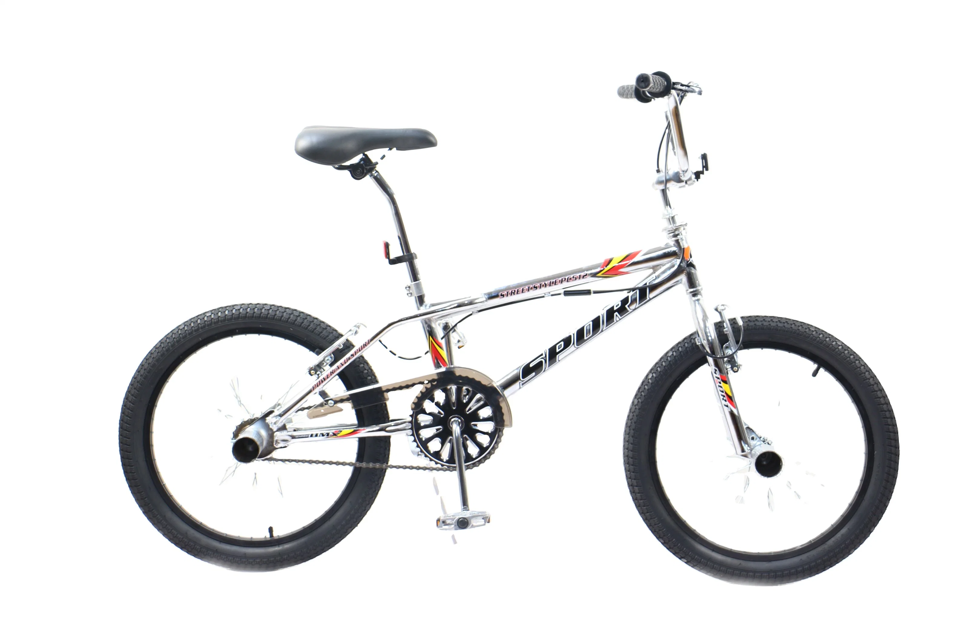 Kids Bicycle Mountain Bike Silver BMX Bike20 for Men Women