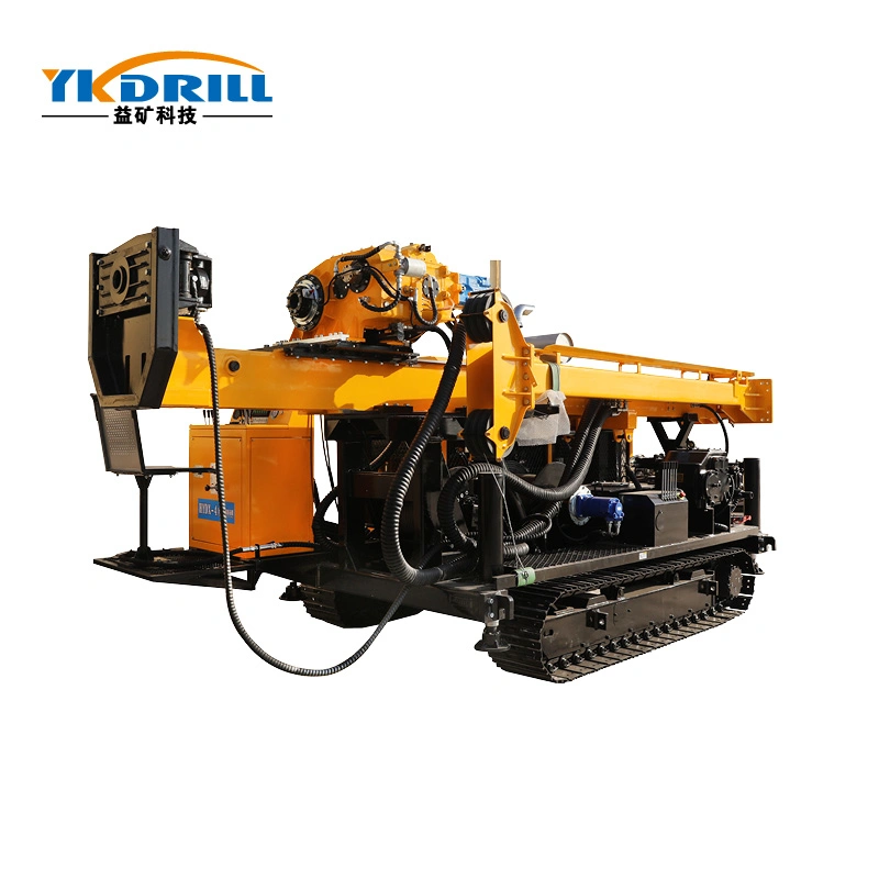 Verkaufen 1000 Meter High-Power Hard Rock Hammer Bohrmaschine Crawler Kernbohrmaschine