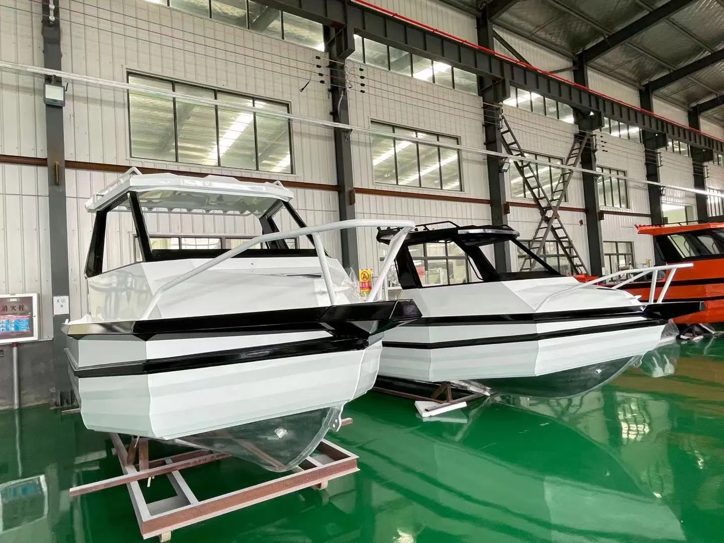 2022hot Verkauf 21FT Aluminium Einfache Reinigung Angelboot einfaches Handwerk