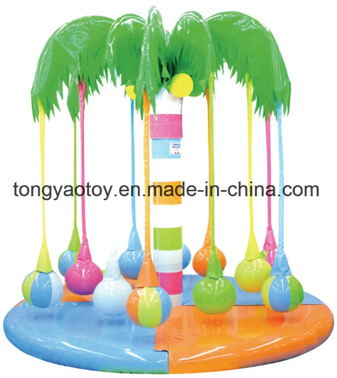 Children Toy Amusement Carousel Electric Coconut Tree Indoor Playground (TY-7T5403)