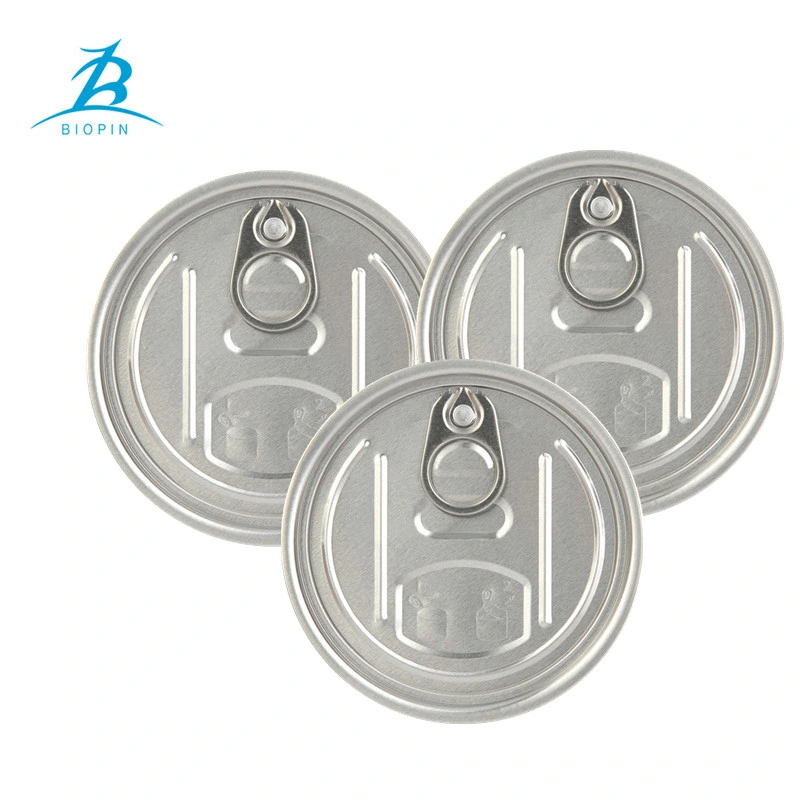 Dia 83mm 307# Full Aperture Open Peel Off Lids Getränk Aluminiumgehäuse Abnehmbare Flasche Papier Kann Kappe Deckel Ende