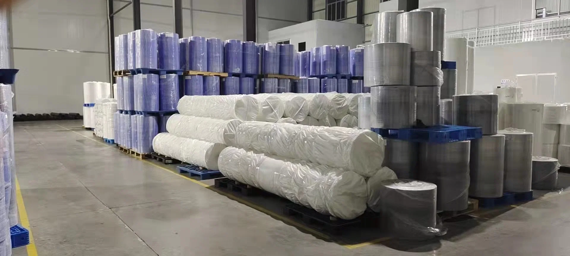 Spun-Bonded 58/60" Yanpeng 1,6 millones de 3,2 millones de 2,4 millones de líneas de producción de Pet Nonwoven PLA