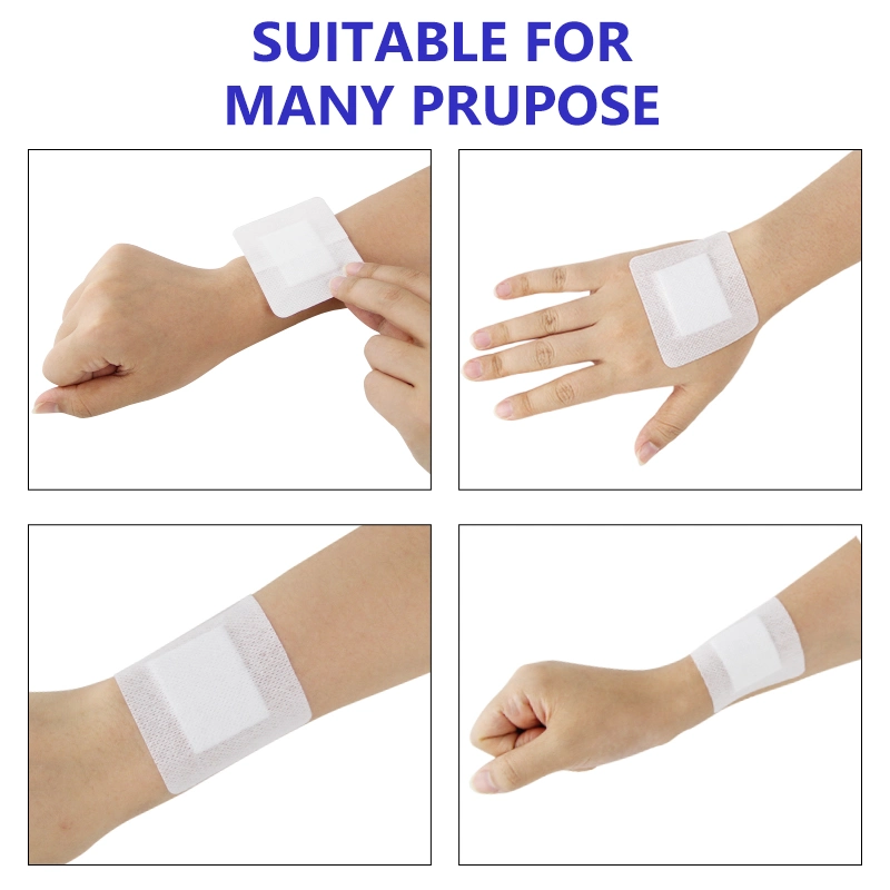 Medical Disposable Surgical Self-Adhesive Waterproof Sterile Wound Dressing with Suction Pad