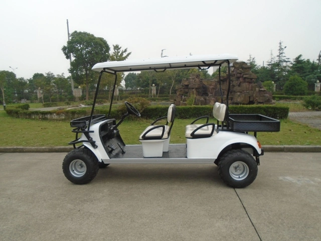 CE aprobó 4 asientos High Eleved Golf Car Electric Caza Coche (DH-C4)