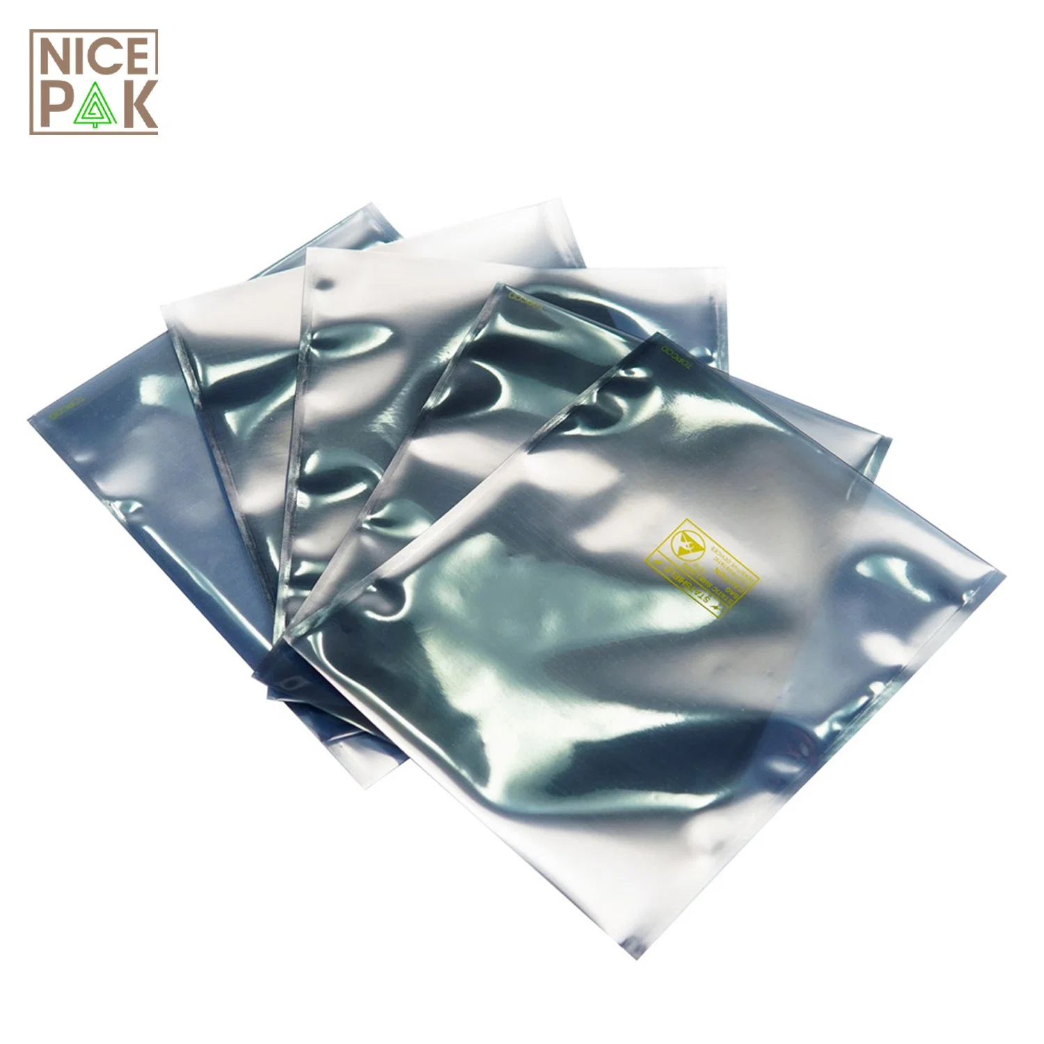 Moisture Resistant Metal-in Static Shielding Printed Bags for Sound Card/PC Board