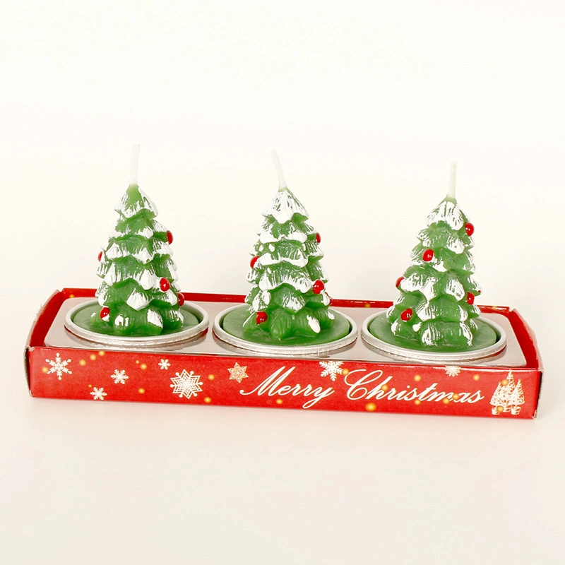 Christmas Tree Candles Christmas Handmade Gifts Home Scented Candles Indoor Atmosphere Decoration Candles