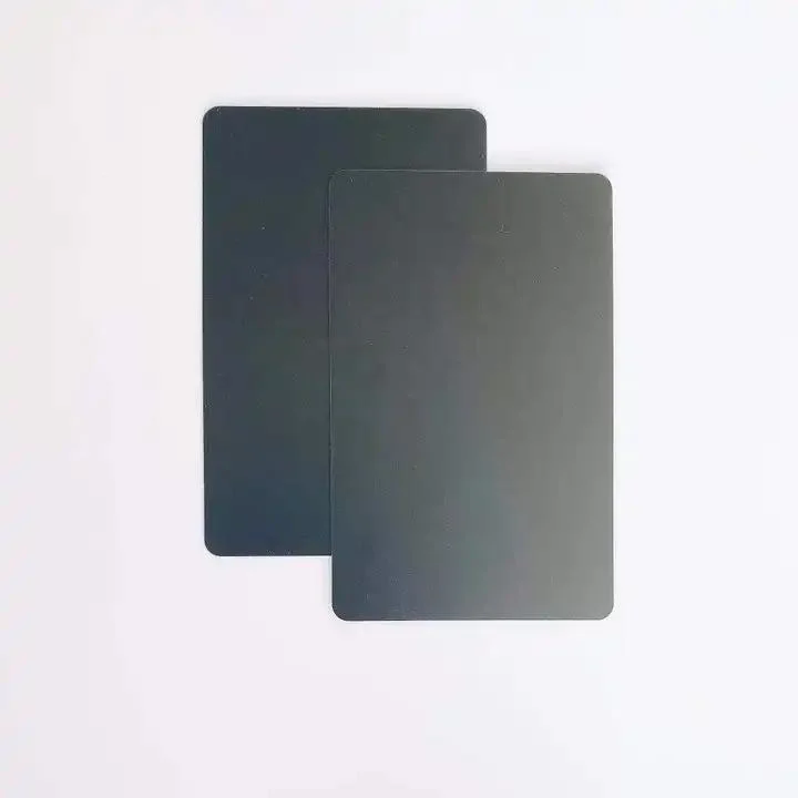 2023 Popular Color Black Blank PVC Card for Business/Gift/Access Control Card