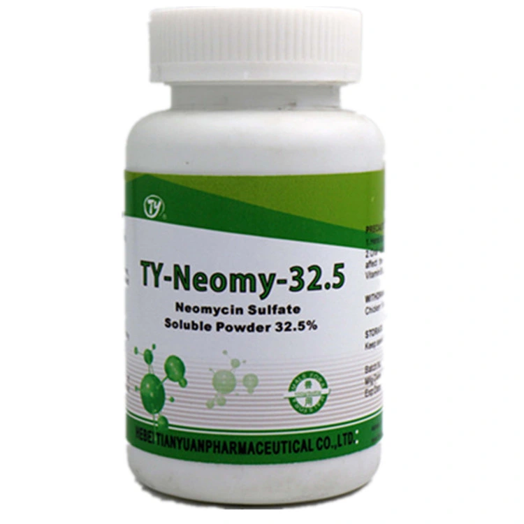 Veterinary Medicine Neomycin Sulfate Soluble Powder 20% 32.5% Factory