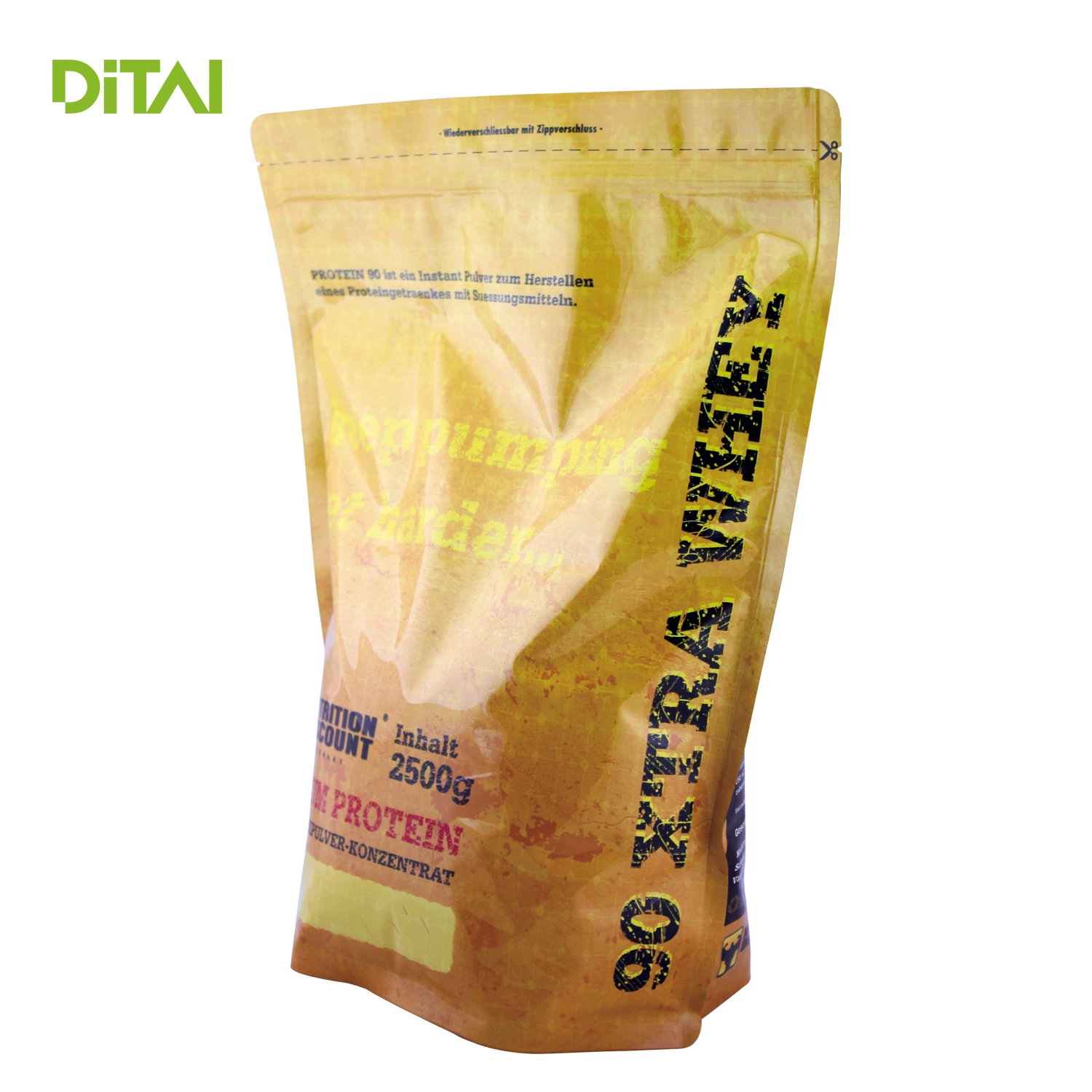 Plastic Packing Bags for Whey Powder Packing with Ziplock