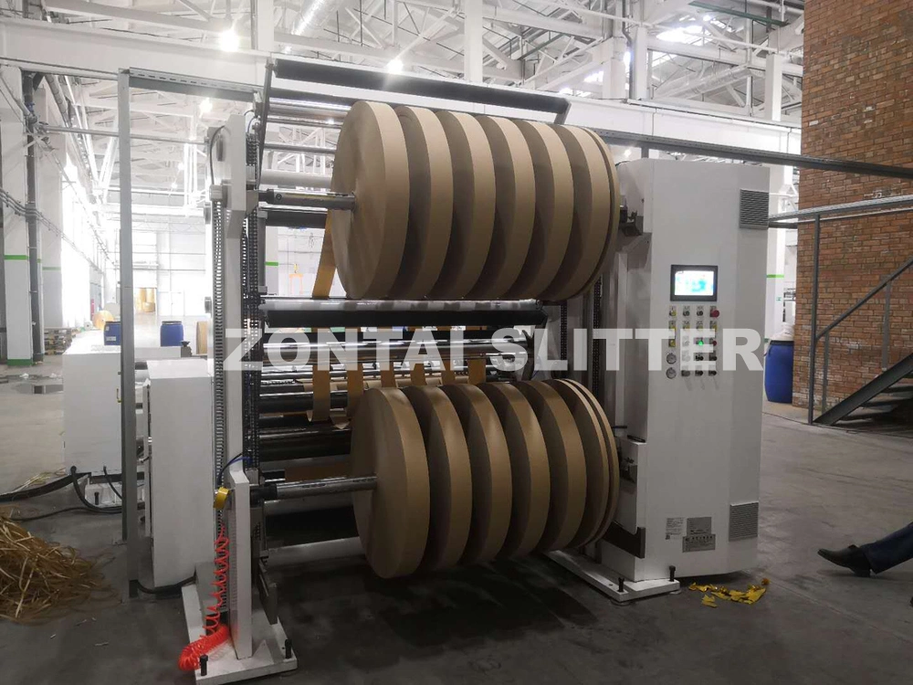 Slitting Rewinding Machine for Paper Bag Handle Making Cup Bottom Paper Making