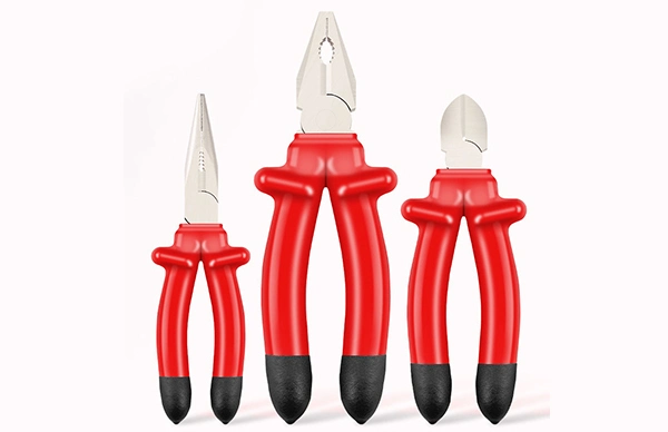 Customized 6/7/8 Inch Heavy Duty Insulated Long Nose Cutter Combination Pliers