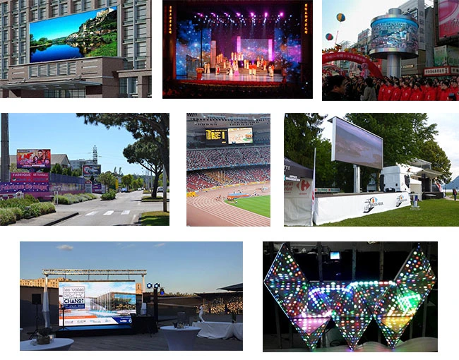 Easy Installation P5 Fixed LED Outdoor Fixed Digital Full Color Display Video Wall