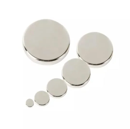 Super Strong N54 Neodymium Magnet Nickel-Coating Disc Neodymium Magnet Manufacturer