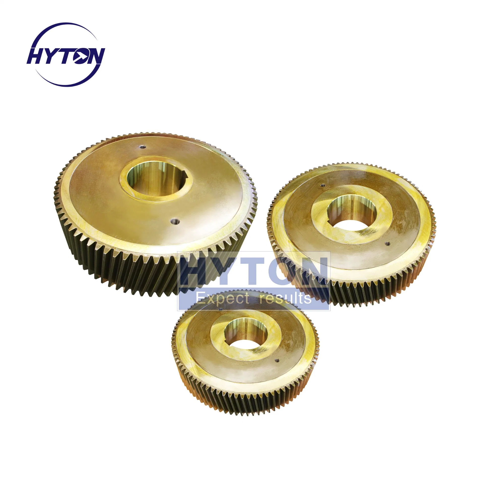 Drive Gears for Speed Reducers Industrial Transmission Helical Spur Gears Metal Hard Surface