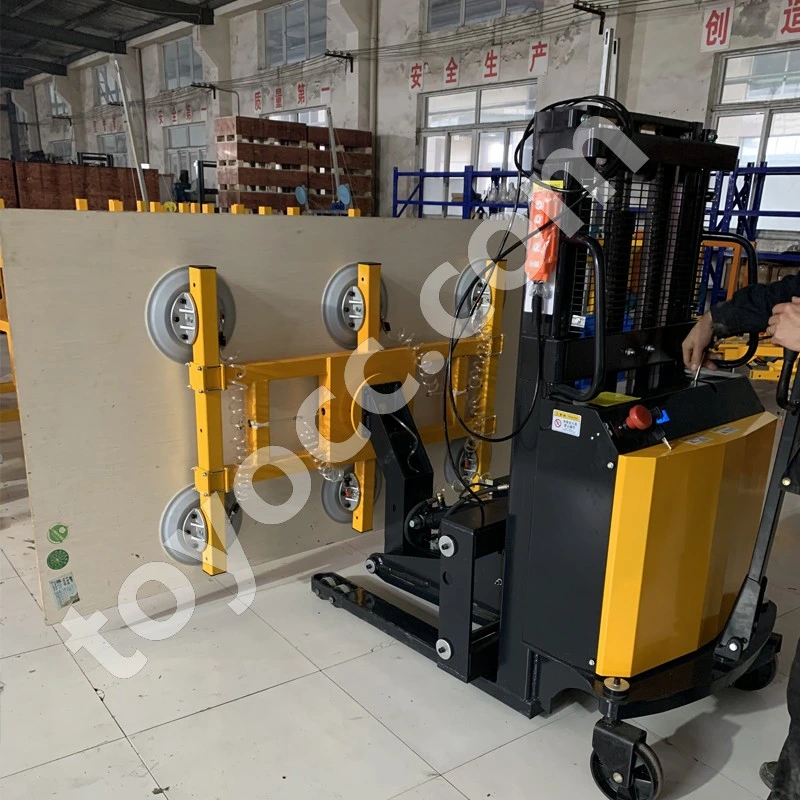 Direct Factory Sell Glass Window Handling Suction Forklift Glass Lifter Electric Glass Vacuum Lifter Forklift with CE