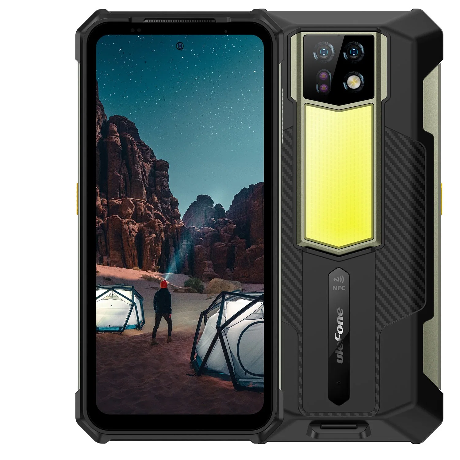 Ulefone Armor 24 Mobile Phone 6.8 Inch FHD+ 120Hz Display 22000mAh Night Camera Face ID and Fingerprint Rugged Smartphone