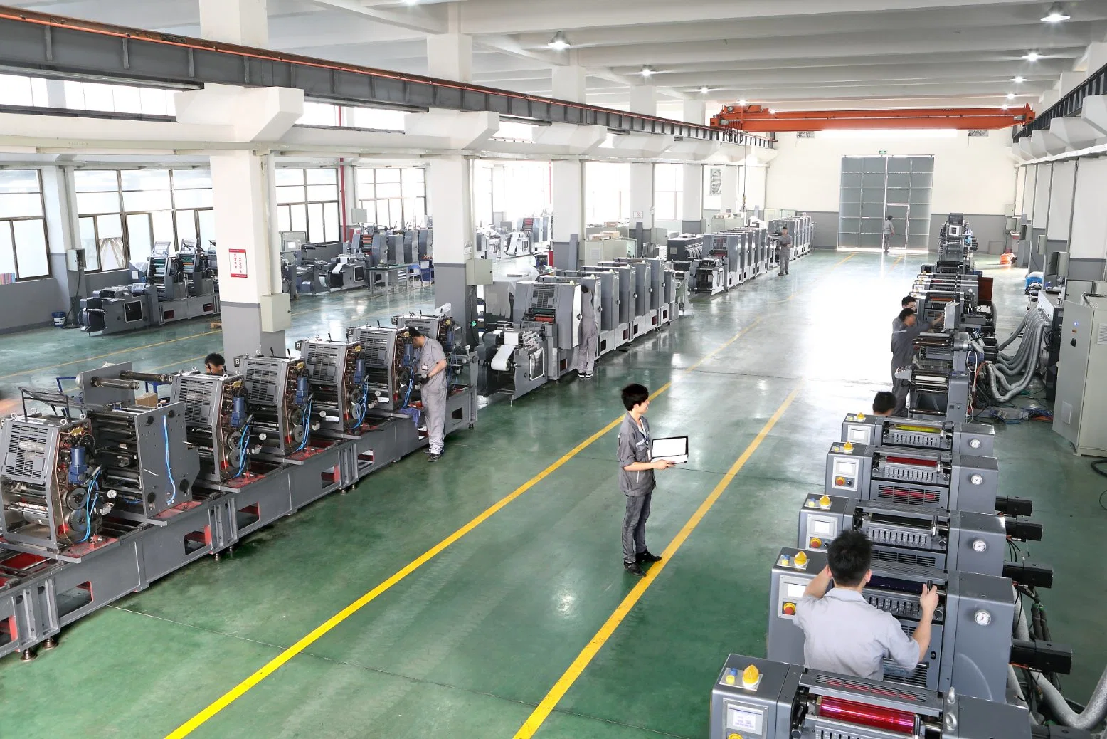 Easy Operating Multi Color Intermittent Offset Printing Machine