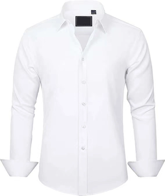 Can Custom Men&prime; S Shirt for Business Casual Occasions/Soft and Breathable High Shirt Sell at Wholesale/Supplier Price