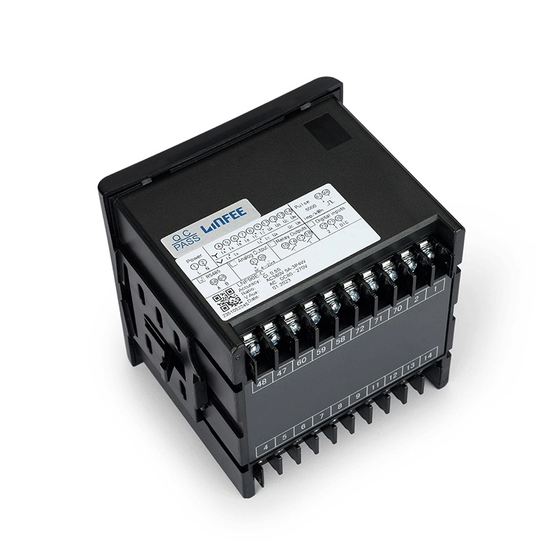 Montaje en panel multifunción LED Medidor de potencia Amperímetro digital Voltímetro trifásico de comunicación RS485 Medidor digital del medidor de energía multifunción