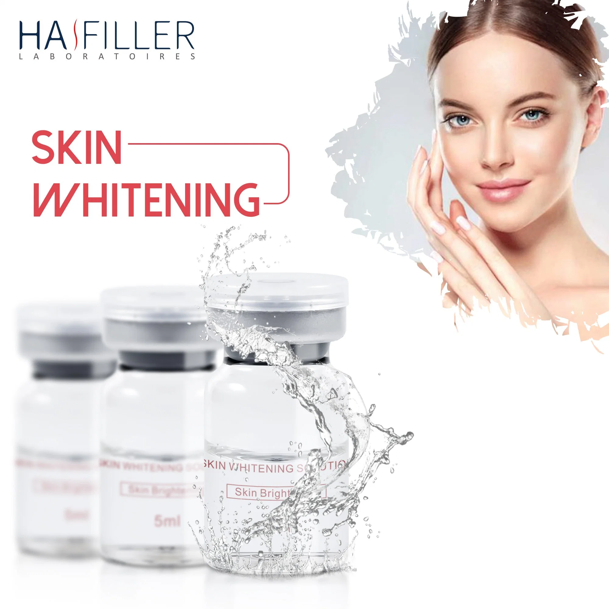 Heißer Verkauf Anti Falten Hautpflege Körper Gesicht Bb Glow Whitening Injection Mesotherapie-Lösung