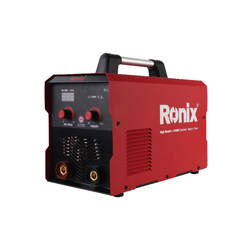 Ronix Rh-4605 Cortador de plasma digital de arco inversor dc 65V sin carga Voltaje Blowback plasma Cutting Machine DC Arc Welding Inverter