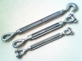 Modelado Duable tornillo rigging de acero inoxidable AISI 316 de la mandíbula y mandíbula con venta directa de fábrica