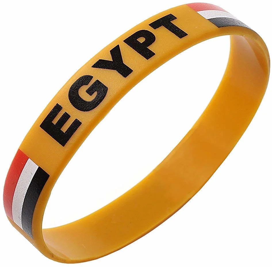 Wholesale Factory Price Custom Egypt Silicone Wristband