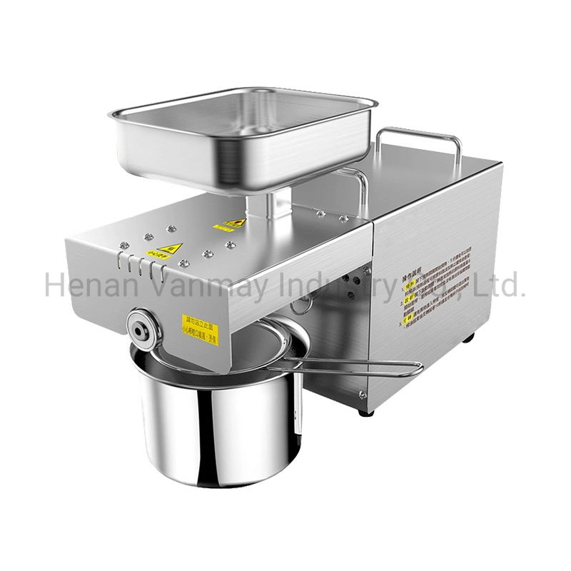 Kitchen Use Oil Expeller Small Automatic Screw Oil Press