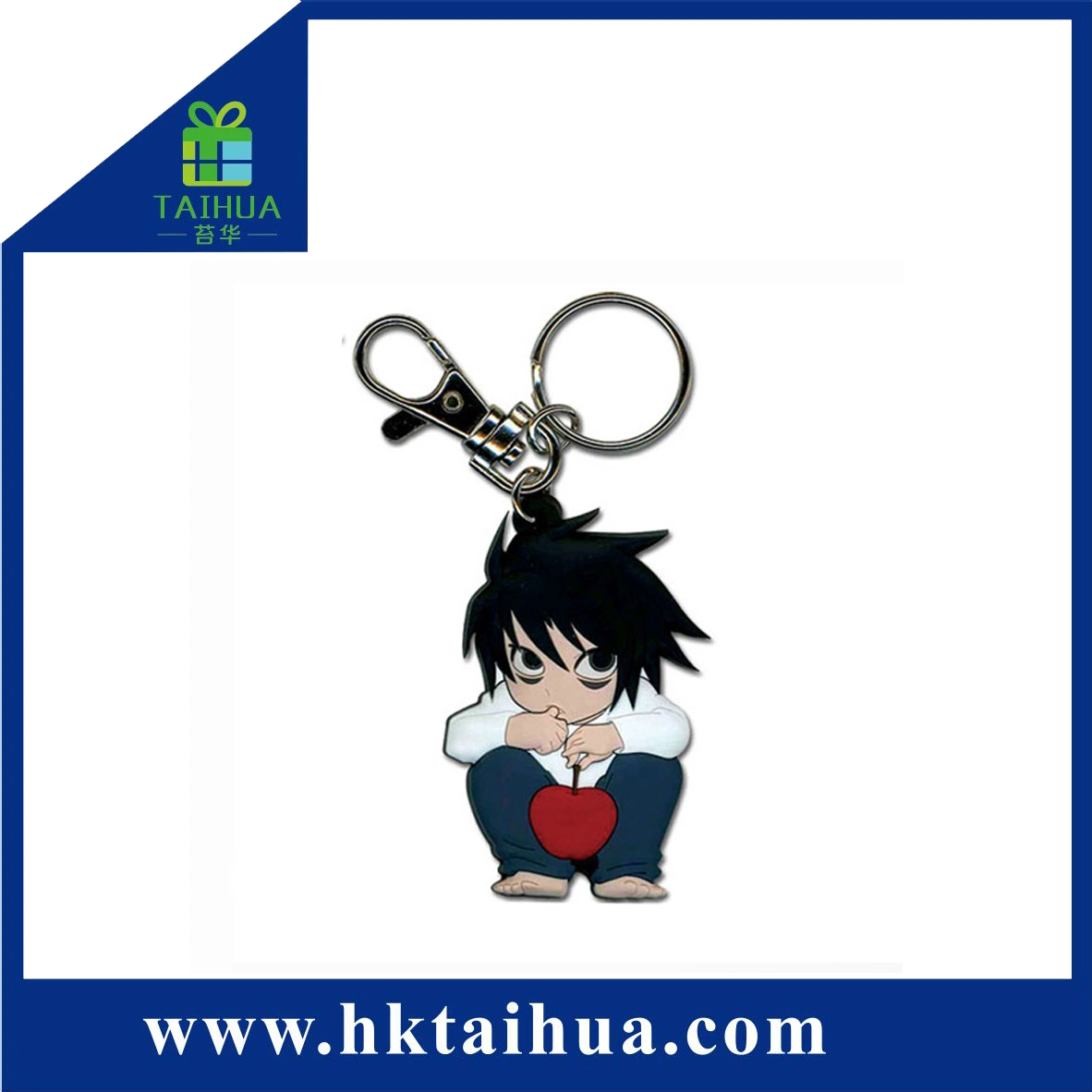 High quality/High cost performance Customized Metal/PVC/Feather Keychain for Sport Federation