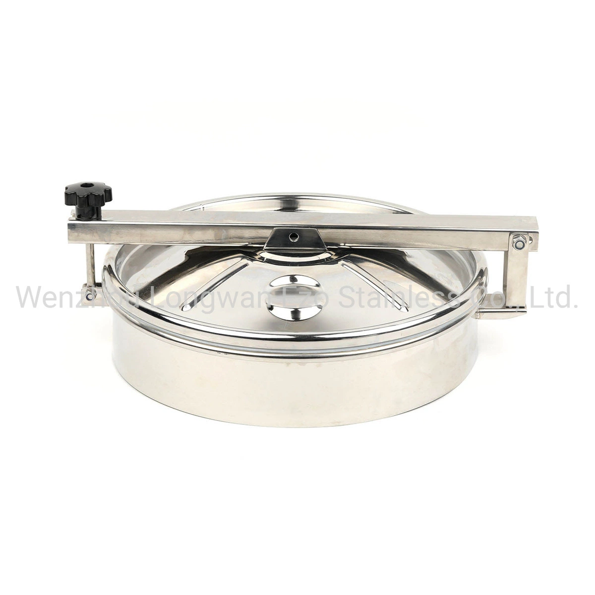 Stainless Steel Sanitary Inox Round Outward Tank Manhole Cover Frame with Non Pressure