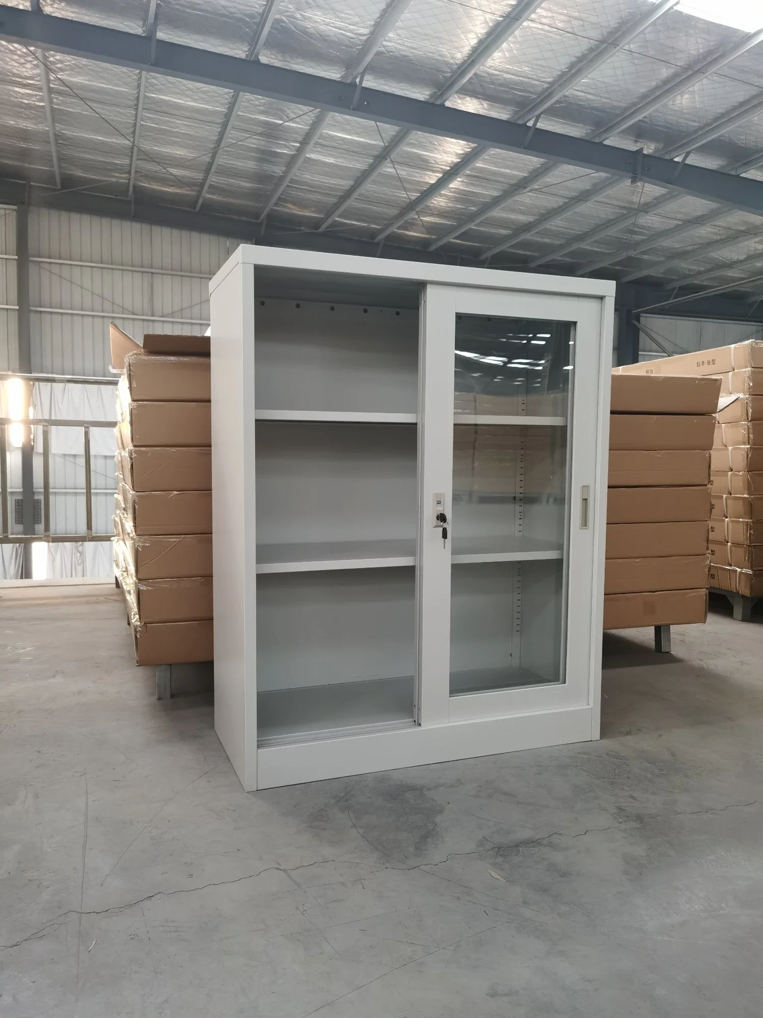 Bulk Furniture Cupboard Modern Design Cabinet with Sliding Door