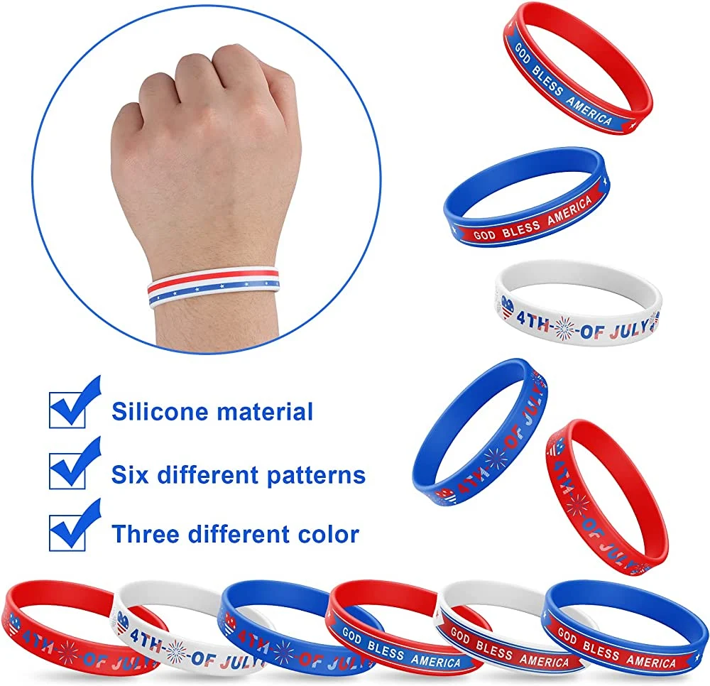 Professional Customized Printed or Emboss Silicone Wristband for Activity