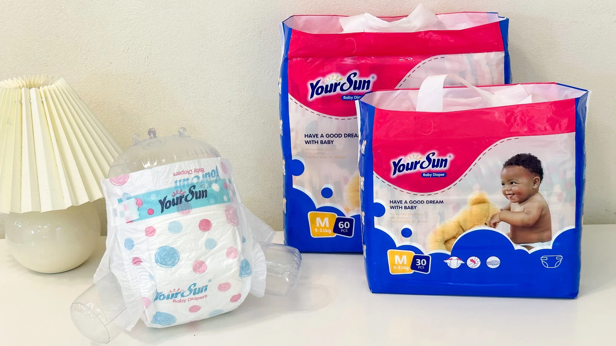 Yoursun Classical Series Comepetitive Price High Quality Baby Diaper Factory