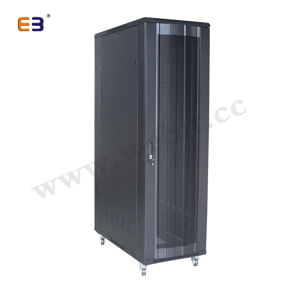 19" 42u Dia-Assemble Metal Perforated Door Floor Server Rack Cabinet