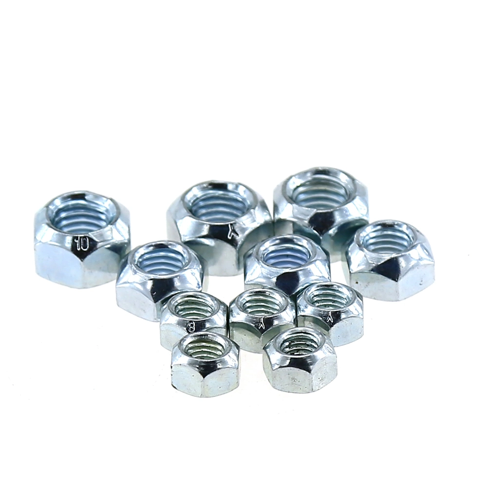 Zinc Plated Galvanized DIN 980 All Metal Hexagon Lock Nut Type V M6 M8 M10