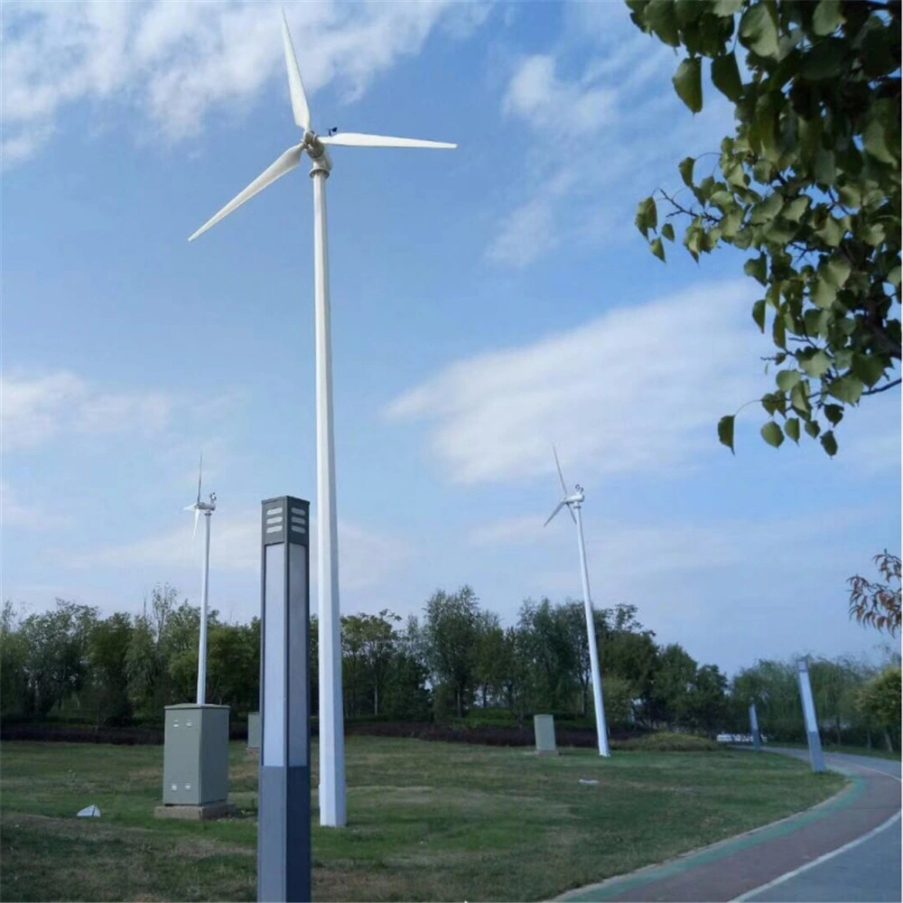 Турбина ветра горизонтальной оси Низкая цена 50 квт ветрогенератор
